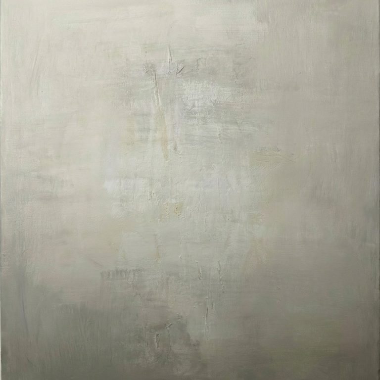 Focus 1 Abstraktes Bild in Beigetönen für Ruhe und Fokus im Arbeitsraum